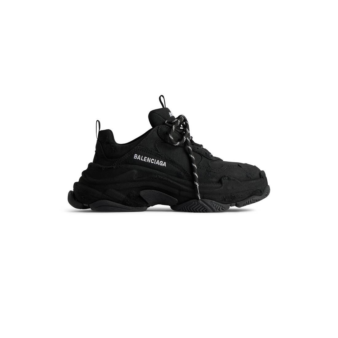 Women’s Triple S Sneaker  in Black - Image 1